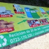 Bannere publicitare de exterior reciclare